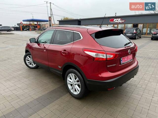 Красный Ниссан Кашкай, объемом двигателя 1.5 л и пробегом 228 тыс. км за 14500 $, фото 4 на Automoto.ua