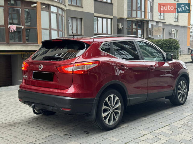 Красный Ниссан Кашкай, объемом двигателя 1.6 л и пробегом 217 тыс. км за 14950 $, фото 13 на Automoto.ua