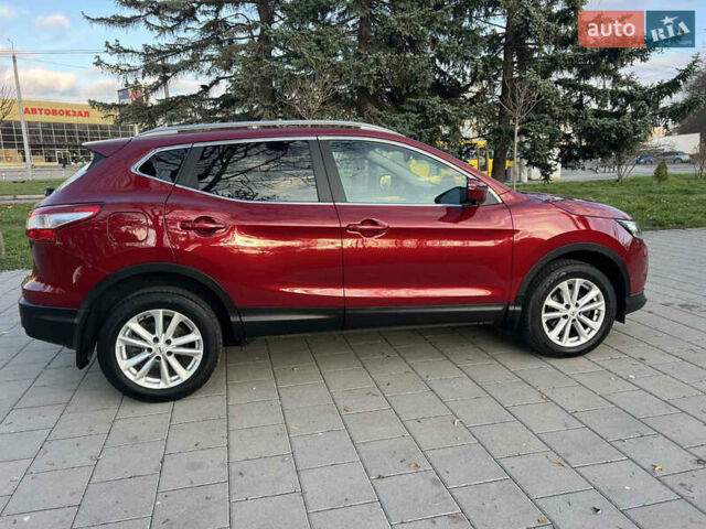 Червоний Ніссан Кашкай, об'ємом двигуна 1.6 л та пробігом 105 тис. км за 16300 $, фото 7 на Automoto.ua