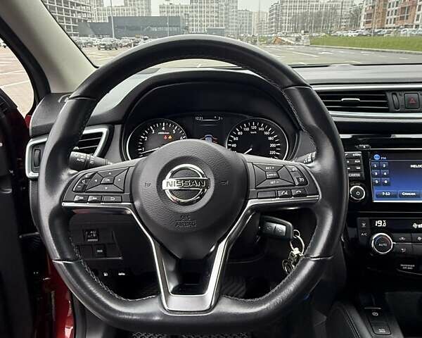 Червоний Ніссан Кашкай, об'ємом двигуна 2 л та пробігом 59 тис. км за 17900 $, фото 32 на Automoto.ua