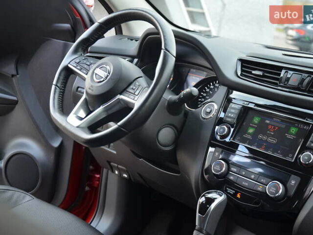 Червоний Ніссан Кашкай, об'ємом двигуна 2 л та пробігом 54 тис. км за 17999 $, фото 58 на Automoto.ua