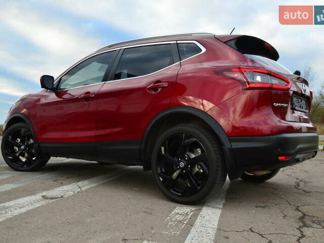 Червоний Ніссан Кашкай, об'ємом двигуна 2 л та пробігом 54 тис. км за 17999 $, фото 28 на Automoto.ua