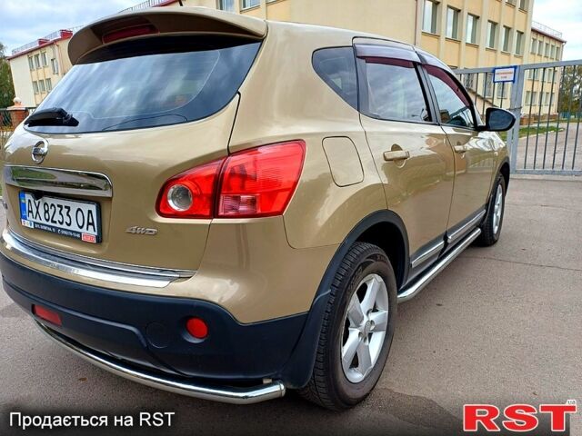 Желтый Ниссан Кашкай, объемом двигателя 2 л и пробегом 203 тыс. км за 8200 $, фото 1 на Automoto.ua