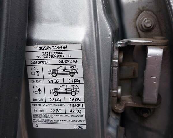 Серый Ниссан Кашкай, объемом двигателя 1.6 л и пробегом 314 тыс. км за 8100 $, фото 11 на Automoto.ua