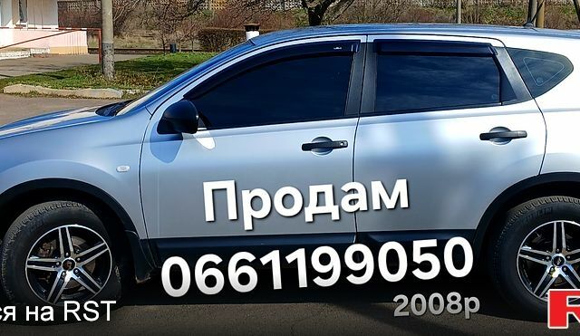 Серый Ниссан Кашкай, объемом двигателя 2 л и пробегом 172 тыс. км за 9500 $, фото 4 на Automoto.ua