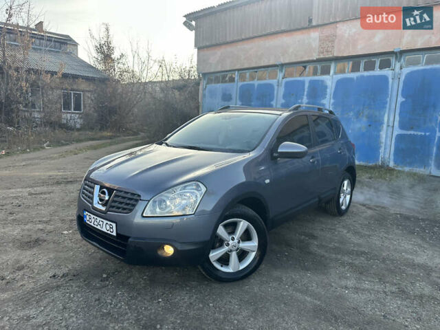 Серый Ниссан Кашкай, объемом двигателя 2 л и пробегом 190 тыс. км за 9700 $, фото 2 на Automoto.ua