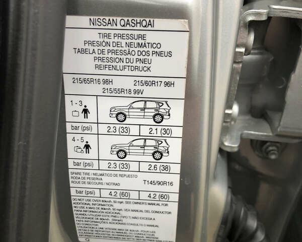 Сірий Ніссан Кашкай, об'ємом двигуна 2 л та пробігом 95 тис. км за 11199 $, фото 125 на Automoto.ua