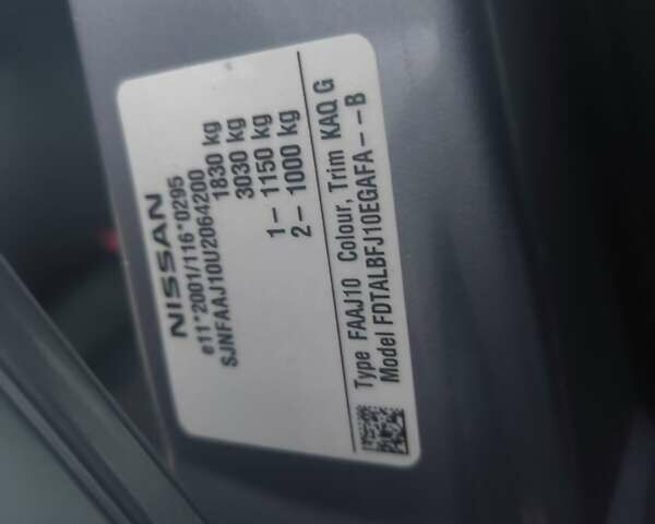 Серый Ниссан Кашкай, объемом двигателя 1.6 л и пробегом 213 тыс. км за 9950 $, фото 58 на Automoto.ua