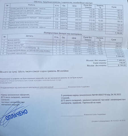 Сірий Ніссан Кашкай, об'ємом двигуна 2 л та пробігом 73 тис. км за 13300 $, фото 36 на Automoto.ua