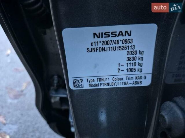 Серый Ниссан Кашкай, объемом двигателя 1.6 л и пробегом 180 тыс. км за 15000 $, фото 4 на Automoto.ua