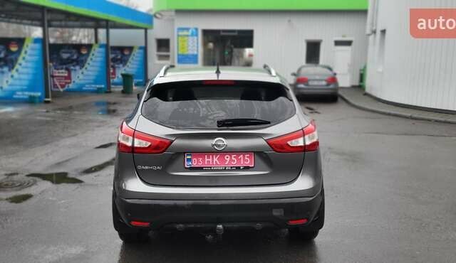 Сірий Ніссан Кашкай, об'ємом двигуна 1.6 л та пробігом 210 тис. км за 14750 $, фото 5 на Automoto.ua