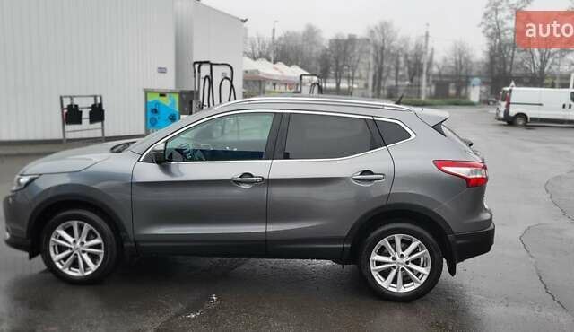 Сірий Ніссан Кашкай, об'ємом двигуна 1.6 л та пробігом 210 тис. км за 14750 $, фото 7 на Automoto.ua