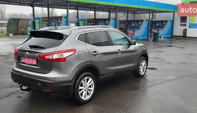 Сірий Ніссан Кашкай, об'ємом двигуна 1.6 л та пробігом 210 тис. км за 14750 $, фото 4 на Automoto.ua