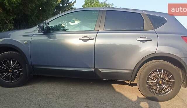 Синий Ниссан Кашкай, объемом двигателя 2 л и пробегом 222 тыс. км за 10800 $, фото 49 на Automoto.ua