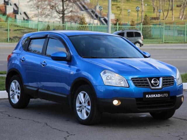 Синий Ниссан Кашкай, объемом двигателя 1.6 л и пробегом 169 тыс. км за 7500 $, фото 1 на Automoto.ua
