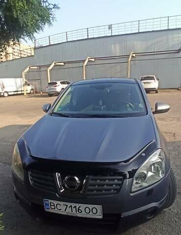 Синий Ниссан Кашкай, объемом двигателя 2 л и пробегом 222 тыс. км за 10800 $, фото 2 на Automoto.ua