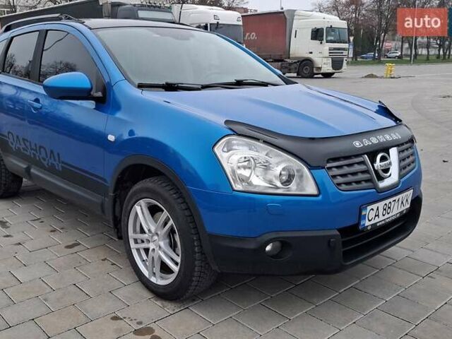 Синий Ниссан Кашкай, объемом двигателя 2 л и пробегом 262 тыс. км за 7999 $, фото 1 на Automoto.ua