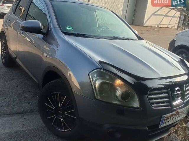 Синий Ниссан Кашкай, объемом двигателя 2 л и пробегом 222 тыс. км за 10800 $, фото 4 на Automoto.ua