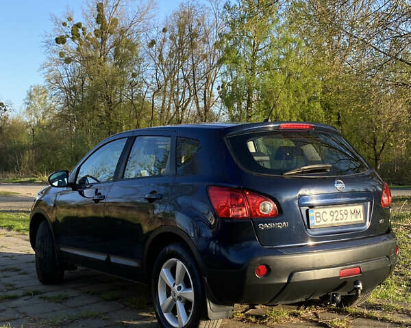 Синий Ниссан Кашкай, объемом двигателя 2 л и пробегом 262 тыс. км за 8500 $, фото 3 на Automoto.ua