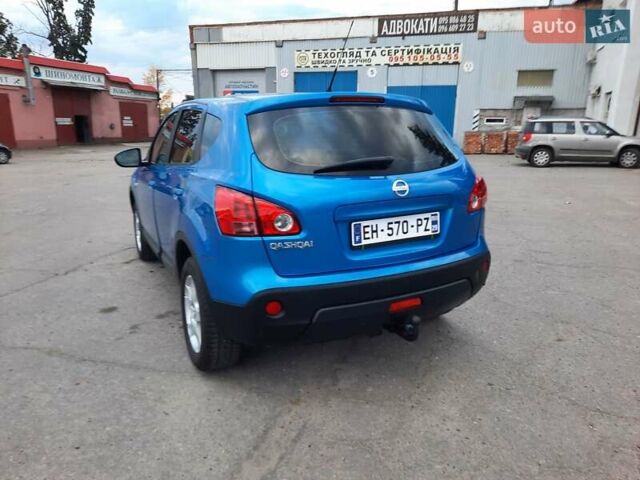 Синий Ниссан Кашкай, объемом двигателя 1.6 л и пробегом 217 тыс. км за 8400 $, фото 7 на Automoto.ua
