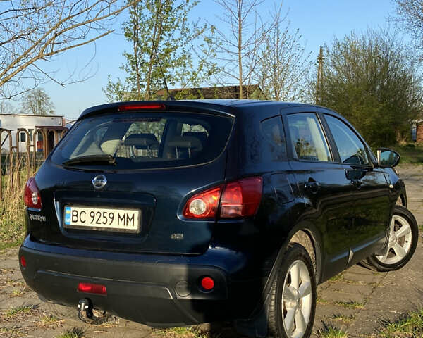 Синий Ниссан Кашкай, объемом двигателя 2 л и пробегом 262 тыс. км за 8500 $, фото 2 на Automoto.ua