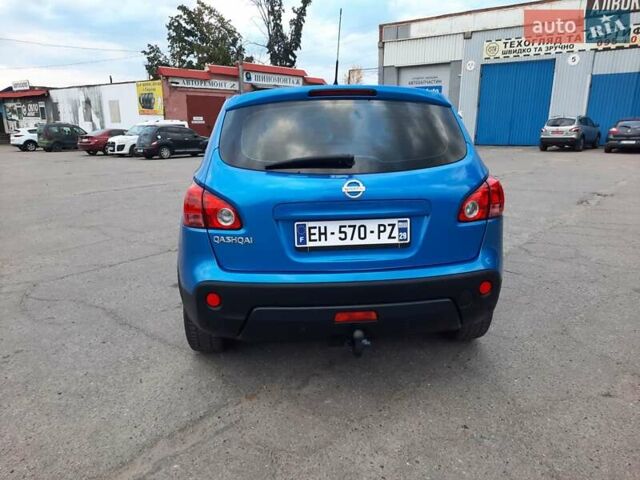 Синий Ниссан Кашкай, объемом двигателя 1.6 л и пробегом 217 тыс. км за 8400 $, фото 9 на Automoto.ua