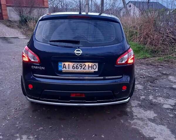 Синий Ниссан Кашкай, объемом двигателя 2 л и пробегом 230 тыс. км за 8800 $, фото 2 на Automoto.ua
