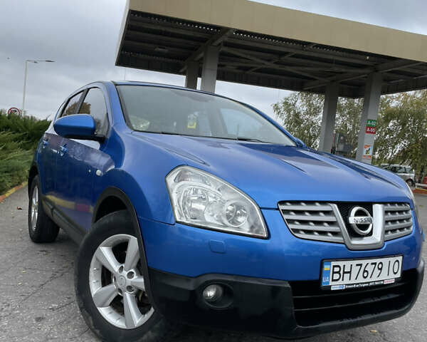 Синий Ниссан Кашкай, объемом двигателя 2 л и пробегом 224 тыс. км за 8000 $, фото 1 на Automoto.ua