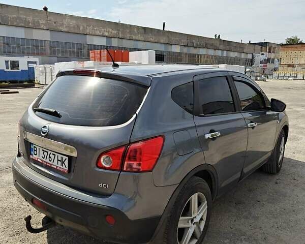 Синий Ниссан Кашкай, объемом двигателя 1.46 л и пробегом 174 тыс. км за 9500 $, фото 2 на Automoto.ua