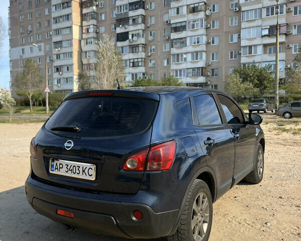 Синий Ниссан Кашкай, объемом двигателя 2 л и пробегом 201 тыс. км за 8800 $, фото 4 на Automoto.ua