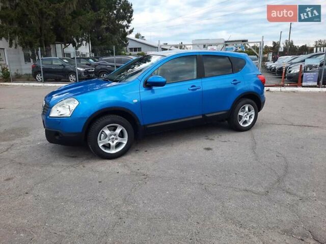 Синий Ниссан Кашкай, объемом двигателя 1.6 л и пробегом 217 тыс. км за 8400 $, фото 2 на Automoto.ua