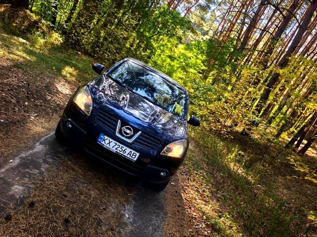 Синий Ниссан Кашкай, объемом двигателя 2 л и пробегом 211 тыс. км за 8400 $, фото 4 на Automoto.ua