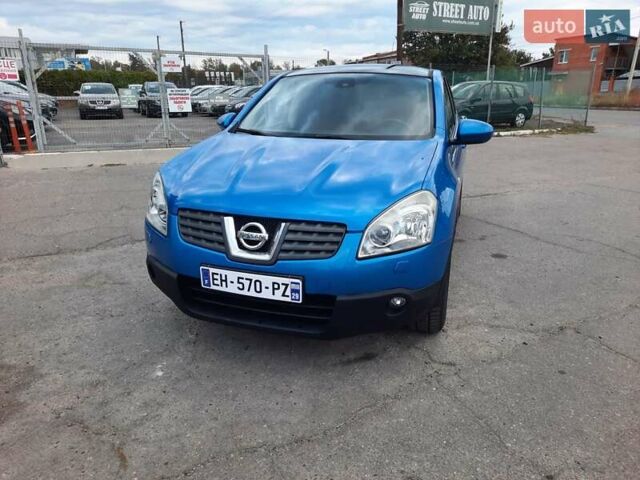 Синий Ниссан Кашкай, объемом двигателя 1.6 л и пробегом 217 тыс. км за 8400 $, фото 3 на Automoto.ua