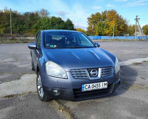 Синий Ниссан Кашкай, объемом двигателя 1.5 л и пробегом 395 тыс. км за 7800 $, фото 1 на Automoto.ua