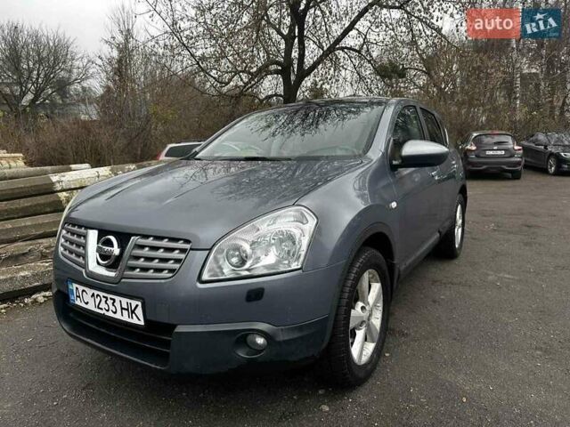 Синий Ниссан Кашкай, объемом двигателя 2 л и пробегом 206 тыс. км за 8700 $, фото 2 на Automoto.ua