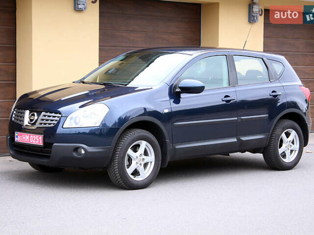 Синий Ниссан Кашкай, объемом двигателя 1.5 л и пробегом 178 тыс. км за 9800 $, фото 2 на Automoto.ua