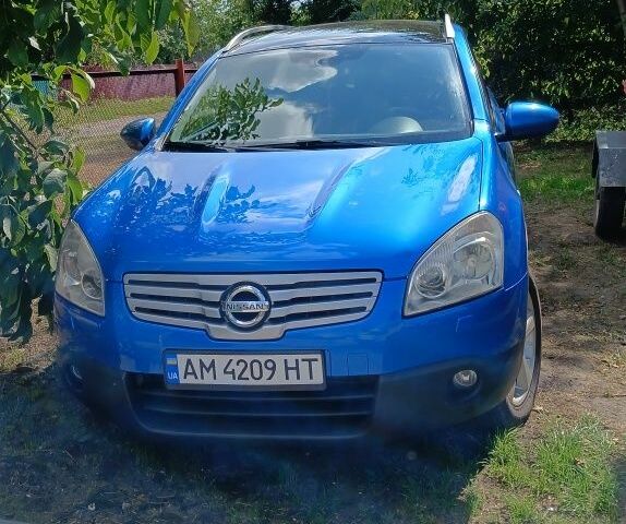 Синий Ниссан Кашкай, объемом двигателя 2 л и пробегом 272 тыс. км за 8300 $, фото 3 на Automoto.ua