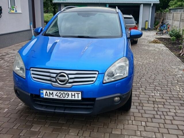 Синий Ниссан Кашкай, объемом двигателя 2 л и пробегом 272 тыс. км за 8300 $, фото 5 на Automoto.ua