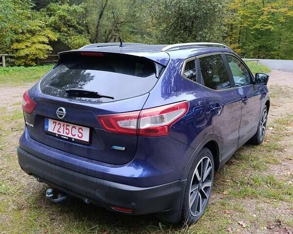 Синий Ниссан Кашкай, объемом двигателя 1.5 л и пробегом 168 тыс. км за 14800 $, фото 4 на Automoto.ua