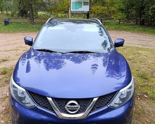 Синий Ниссан Кашкай, объемом двигателя 1.5 л и пробегом 168 тыс. км за 14800 $, фото 1 на Automoto.ua