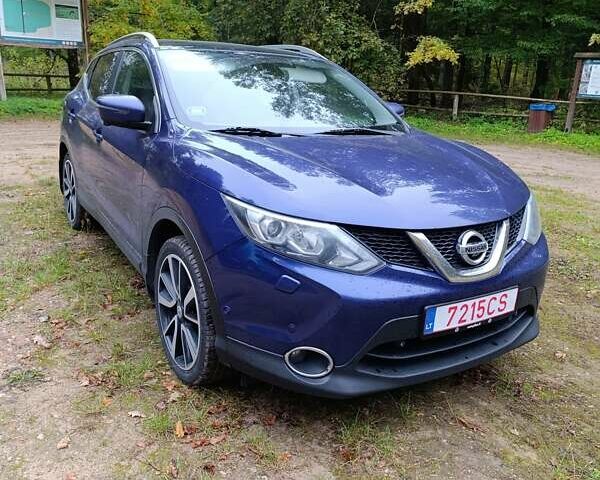 Синий Ниссан Кашкай, объемом двигателя 1.5 л и пробегом 168 тыс. км за 14800 $, фото 2 на Automoto.ua