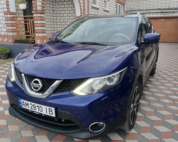 Синий Ниссан Кашкай, объемом двигателя 1.5 л и пробегом 168 тыс. км за 14800 $, фото 8 на Automoto.ua
