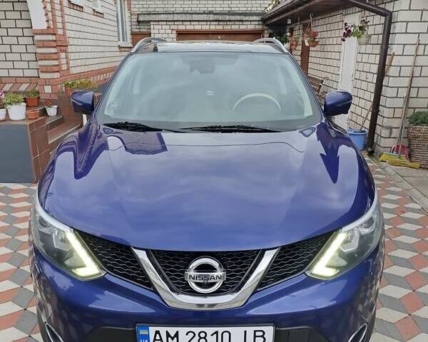 Синий Ниссан Кашкай, объемом двигателя 1.5 л и пробегом 168 тыс. км за 14800 $, фото 7 на Automoto.ua