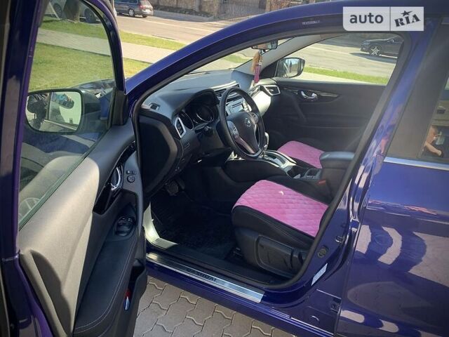 Синий Ниссан Кашкай, объемом двигателя 1.2 л и пробегом 8 тыс. км за 15500 $, фото 1 на Automoto.ua