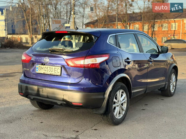 Синий Ниссан Кашкай, объемом двигателя 1.2 л и пробегом 93 тыс. км за 12200 $, фото 6 на Automoto.ua