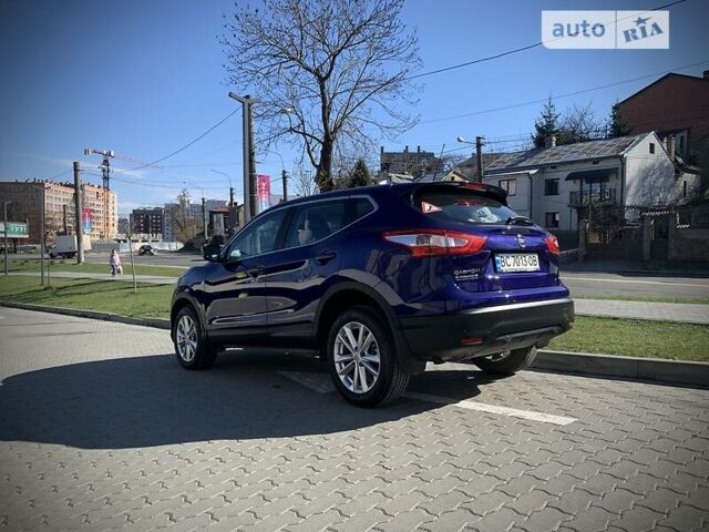 Синий Ниссан Кашкай, объемом двигателя 1.2 л и пробегом 8 тыс. км за 15500 $, фото 6 на Automoto.ua