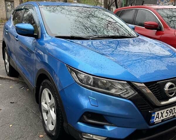 Синий Ниссан Кашкай, объемом двигателя 1.6 л и пробегом 180 тыс. км за 17000 $, фото 1 на Automoto.ua