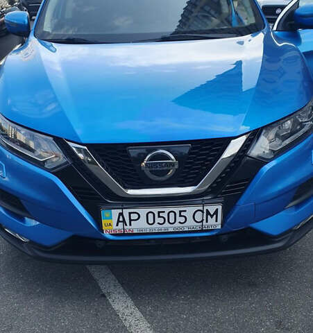 Синий Ниссан Кашкай, объемом двигателя 1.6 л и пробегом 89 тыс. км за 18500 $, фото 1 на Automoto.ua