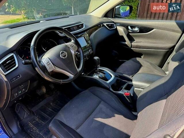 Синий Ниссан Кашкай, объемом двигателя 1.6 л и пробегом 197 тыс. км за 15000 $, фото 4 на Automoto.ua