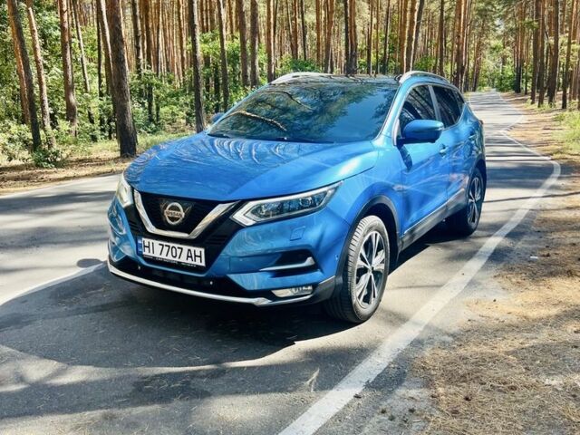 Синий Ниссан Кашкай, объемом двигателя 2 л и пробегом 157 тыс. км за 17000 $, фото 2 на Automoto.ua